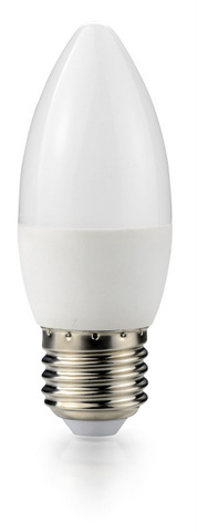 7W LED Крушка Е27-C37 4500K Натурално бяла светлина